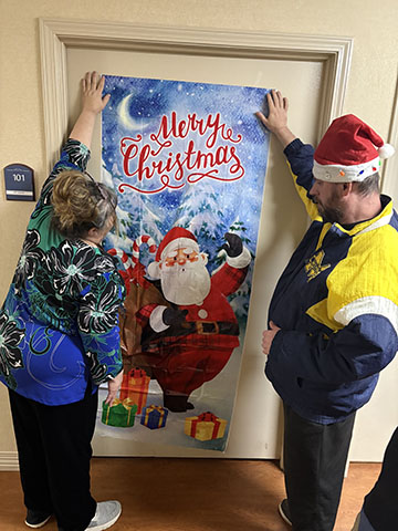 Christmas Door Decorations 