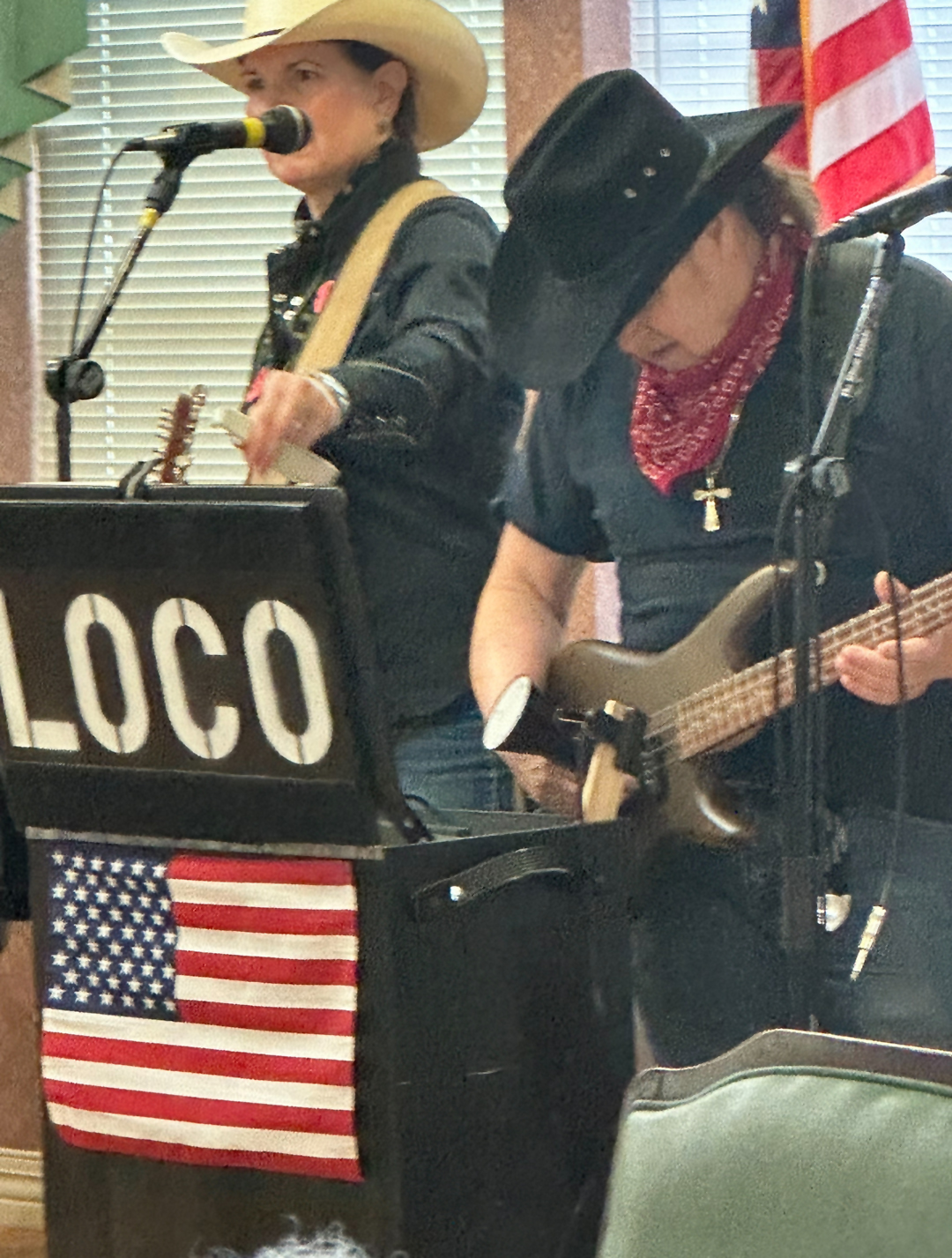 The Band Loco played for the residents