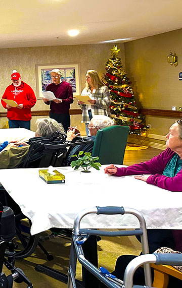 Carolers Came to Visit - 2